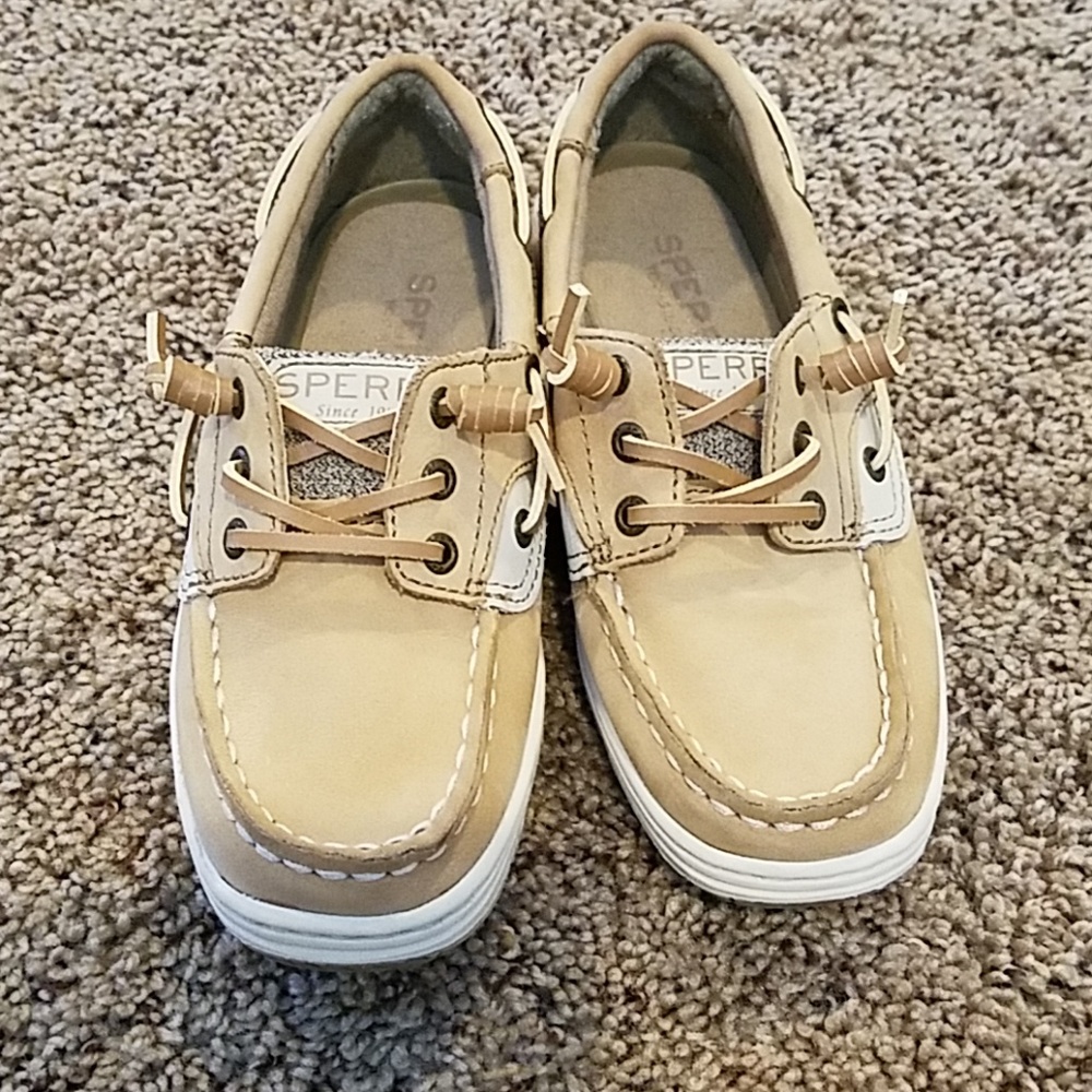 Sperry shoes size 12.5 in girls